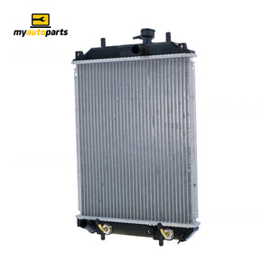 Radiator 25 / 25 mm Plastic Aluminium 400 x 330 x 16 mm Manual/Auto 1.0L L EJ-DE Aftermarket Suits Daihatsu Charade L251 2003 to 2021