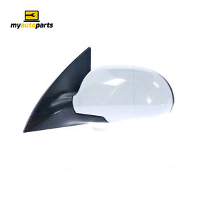 Door Mirror, Electric primed and Without Indicators, Passenger Side Genuine Suits Hyundai i30 FD 2007 to 2012