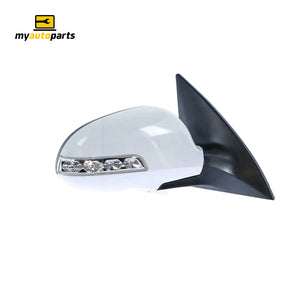 Door Mirror with Indicator Drivers Side Genuine Suits Hyundai i30 FD Wagon 2009 to 2012