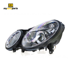 Head Lamp Passenger Side Certified Suits Mercedes-Benz E Class W211 2002 to 2009