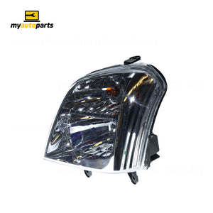 Halogen Head Lamp Passenger Side Genuine Suits Holden Rodeo RA 2003 to 2008