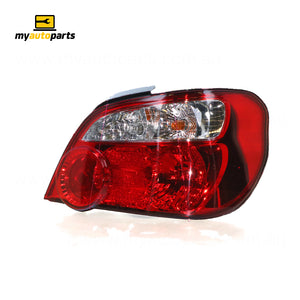 Tail Lamp Drivers Side Genuine Suits Subaru Impreza GD/GG 2002 to 2005