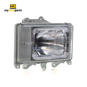 Head Lamp Drivers Side Aftermarket Suits Mitsubishi Mitsubishi/Fuso Truck FE 1986 to 1995