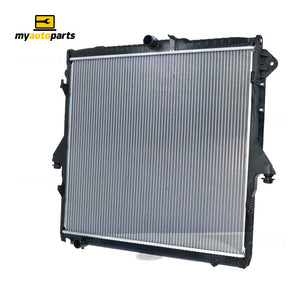 Radiator 35 / 32 mm Plastic Aluminium 605 x 645 x 16 mm Manual/Auto 2.5 L DPAT Aftermarket Suits Ford Ranger PX 2011 to 2018
