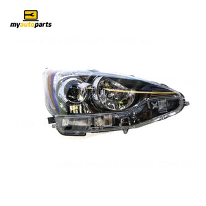 Electric Adjust Head Lamp Drivers Side Genuine Suits Toyota Prius-C NHP10R i-Tech2011 to 2015