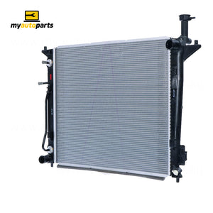 Radiator 35 / 35 mm Plastic Aluminium 510 x 480 x 26 mm Automatic 2.2L L D4HB Suits Kia Carnival YP 2015 to 2018
