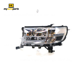 Bi-LED Head Lamp with Auto Levelling and DRL Passenger Side Genuine suits Toyota Landcruiser 200 Series VX/Sahara 9/2015 On