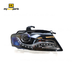 Bi-Xenon Head Lamp Drivers Side Certified Suits Audi A4 B8 4/2008 to 5/2012