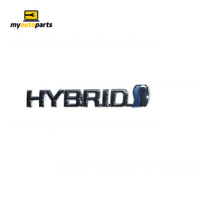 Guard Emblem Drivers Side Genuine suits Toyota Prius-C NHP10R