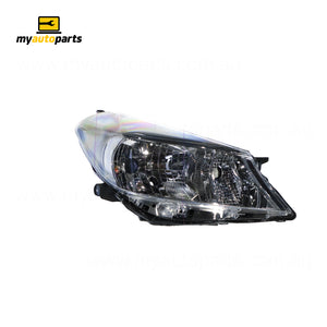 Halogen Head Lamp Drivers Side Certified Suits Toyota Yaris ZR NCP131 2011 to 2014