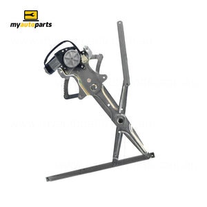 Electric With Motor Front Door Window Regulator Passenger Side Aftermarket suits Mitsubishi Triton