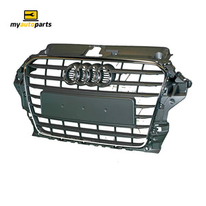Grey Grille Genuine Suits Audi A3 8V Sedan/Cabriolet 2013 to 2016