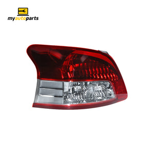 Red/Clear Tail Lamp Passenger Side Genuine Suits Toyota Yaris NCP93R 2006 to 2016