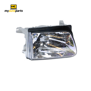 Crystal Head Lamp Drivers Side Certified Suits Holden Rodeo LT TF 1997 to 2003