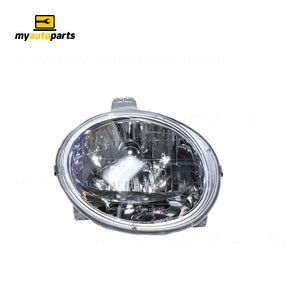 Halogen Manual Adjust Head Lamp Drivers Side Genuine Suits Daewoo Matiz M100/M150 1999 to 2001