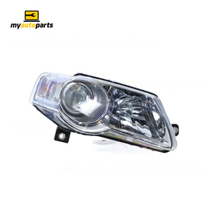 Halogen Electric Adjust Head Lamp Drivers Side Certified Suits Volkswagen Passat B6 2006 to 2011