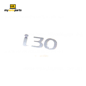 Tail Gate Emblem Genuine Suits Hyundai i30 PD 2017 to 2020