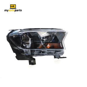 Halogen Head Lamp Drivers Side Genuine Suits Ford Everest Ambiente UA 2015 to 2018