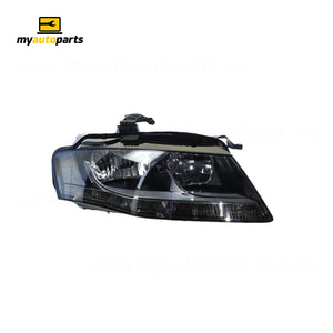 Halogen Head Lamp Drivers Side Genuine Suits Audi A4 B8 4/2008 to 5/2012