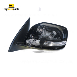 Door Mirror & Indicator (without camera) Passenger Side Genuine Suits Toyota Prado GX/Kakadu KDJ150R 2010/11 to 11/2013