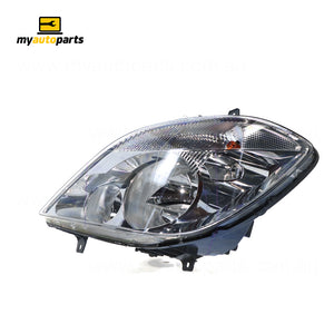 Head Lamp Passenger Side OES Suits Mercedes-Benz Sprinter Fitted Without Fog Lights 2006 to 2013