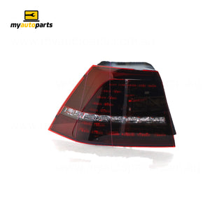 LED Tail Lamp Passenger Side OES Suits Volkswagen Golf R MK 7 4/2014 to 7/2017