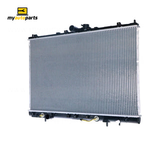 Radiator 35 / 35 mm Plastic Aluminium 450 x 718 x 16 mm Manual/Auto 2.4L L 4G64 Aftermarket Suits Mitsubishi Nimbus UG 1998 to 2004