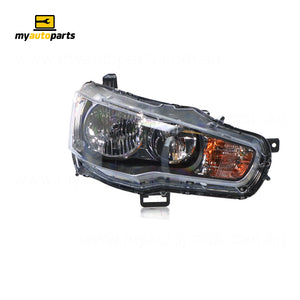 Halogen Head Lamp Drivers Side Genuine suits Mitsubishi Lancer
