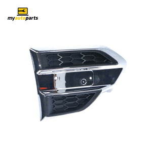 Chrome Front Guard Grille Driver Side Genuine suits Ford Ranger XLT PXII 7/2015 On