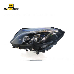 Active LED Head Lamp Passenger Side Genuine suits Mercedes-Benz C Class 2014 On