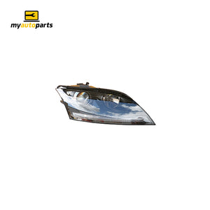 Head Lamp Drivers Side OES Suits Audi TT 8J 2006 to 2015