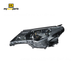 Halogen Head Lamp Passenger Side Genuine Suits Toyota RAV4 GX 2012 to 2015