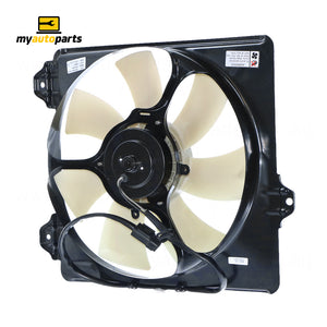 12 v A/C Condenser Fan Assembly Aftermarket Suits Toyota RAV4 ACA20R/ACA21R/ACA22R/ACA23R 2000 to 2005