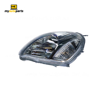 Halogen Manual Adjust Head Lamp Passenger Side Certified Suits Toyota Echo NCP10R/NCP13R 2002 to 2005