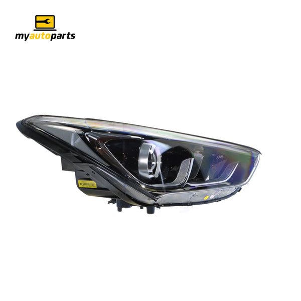 Halogen Head Lamp Drivers Side Genuine Suits Hyundai Santa Fe DM 2015 to 2018