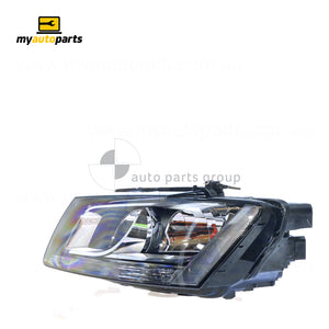 Halogen Head Lamp Passenger Side Genuine Suits Audi Q5 8R 3/2009 to 11/2012