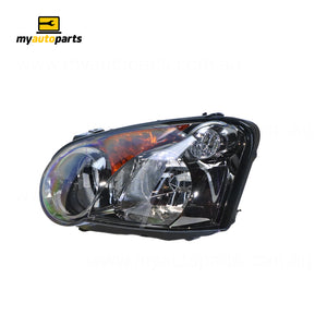Head Lamp Passenger Side Genuine Suits Subaru Impreza GD/GG 11/2002 to 8/2005