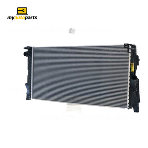 Radiator 32 mm 32 / Plastic Aluminium 680 x 360 x 22 mm Automatic 5.4 mm Fin 2.0L L B47C20 Aftermarket Suits BMW 2 Series F45 2014 to 2021