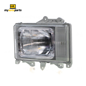 Head Lamp Passenger Side Aftermarket Suits Mitsubishi Mitsubishi/Fuso Truck FE 1986 to 1995