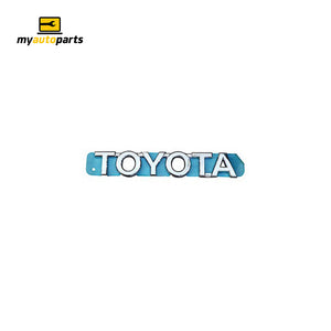 Tail Gate Emblem Genuine suits Toyota RAV4