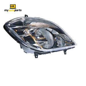 Head Lamp Drivers Side Certified Suits Mercedes-Benz Sprinter Fitted Without Fog Lights 2006 to 2013