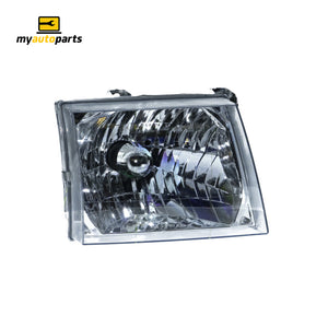 Halogen Manual Adjust Head Lamp Drivers Side Certified Suits Ford Courier PG/PH 2002 to 2006