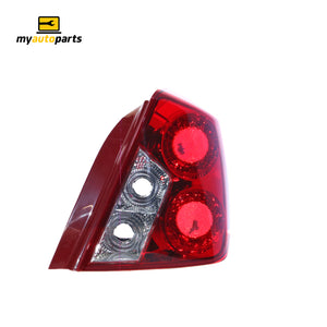 Tail Lamp Drivers Side Certified Suits Holden Viva JF Sedan 10/2005 to 4/2009