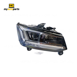 Head Lamp Drivers Side Genuine Suits Audi Q2 GA 2016 to 2021