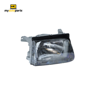Head Lamp Drivers Side Certified Suits Holden Rodeo LT TF 1999 to 2001