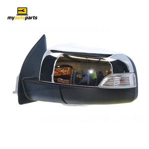 Chrome Door Mirror With Indicator Passenger Side Certified Suits Ford Ranger PX 9/2011 to 9/2018