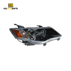 Halogen Head Lamp Drivers Side Genuine Suits Mitsubishi Outlander ZG 2007 to 2009