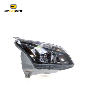 Halogen Manual Adjust Head Lamp Drivers Side Genuine Suits Isuzu MU-X UCR/UCS 2013 to 2017