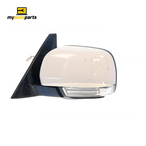 Door Mirror With Indicator Passenger Side Genuine suits Mitsubishi Pajero 2008 to 2014
