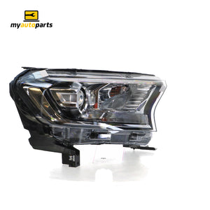 Projector Manual Adjust Head Lamp Drivers Side Genuine Suits Ford Ranger XLT/Wildtrak PX 2015 to 2018